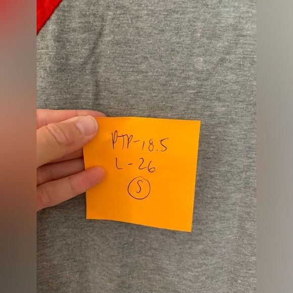 Nike Philadelphia Phillies Logo Baseball T-shirt Color Block Gray Red Blue S - Picture 5 of 5